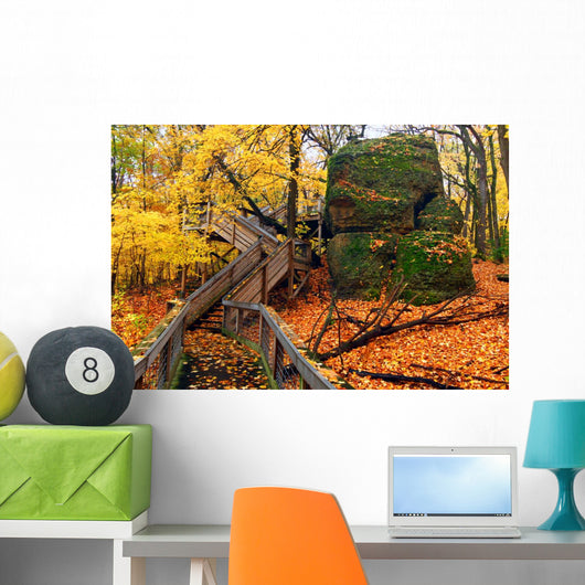 Rock Cut State Park Illinois Wall Mural