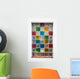 Colorful Window Glass Blocks Wall Decal