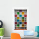 Colorful Window Glass Blocks Wall Decal