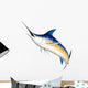 Realistic Blue Marlin Fish Wall Decal