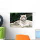White Tiger Wall Decal