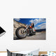 Rider Chopper Wall Decal
