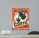 Vintage Coffee Wall Mural