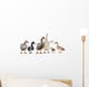 gooses and ducks Wall Decal