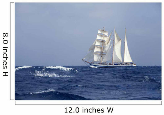 Tall Ship Sea Wall Decal