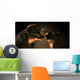 Bull And Bear Market Statues Wall Mural