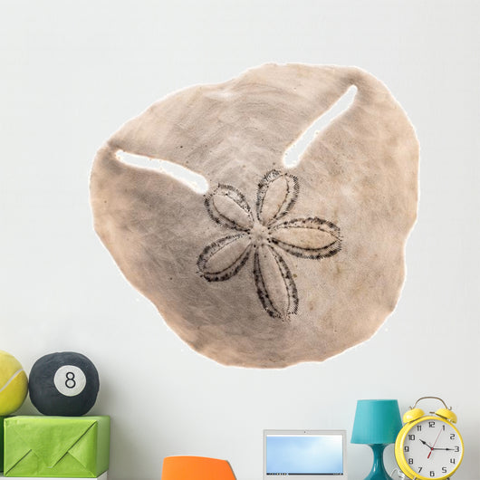 Irregular Sea Urchin White Wall Decal