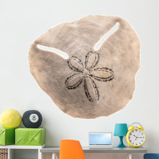 Irregular Sea Urchin White Wall Decal