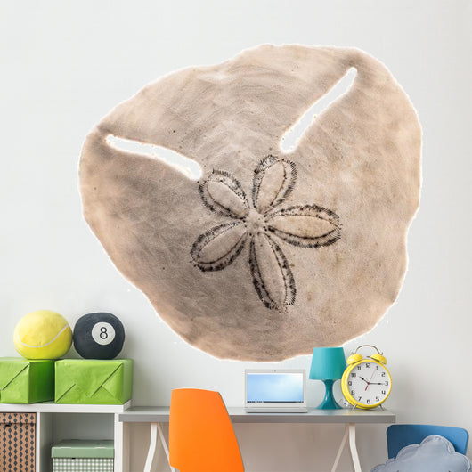 Irregular Sea Urchin White Wall Decal