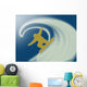 Surfing Wall Decal