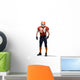 American Football Player Action 2 Wall Decal