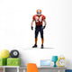 American Football Player Action 2 Wall Decal