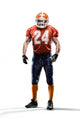 American Football Player Action 2 Wall Decal