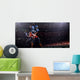 American Football Player Action Wall Decal