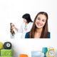 Teen Girl with Braces Wall Decal