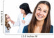 Teen Girl with Braces Wall Decal