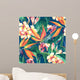 Tropical Seamless Pattern Wall Decal