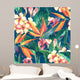 Tropical Seamless Pattern Wall Decal