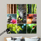 oriental culture - mosaic with Buddha Wall Mural