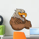 Eagle Mascot Wall Decal