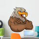 Eagle Mascot Wall Decal