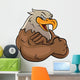 Eagle Mascot Wall Decal