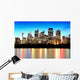 Sydney Skyline Sunset Wall Mural