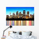 Sydney Skyline Sunset Wall Mural