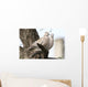 Turtle-doves on tree Wall Mural