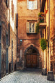 Small Alley Tuscan Village Wall Decal
