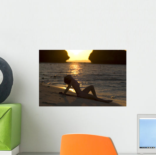 Beach Babe Wall Mural