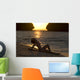 Beach Babe Wall Mural