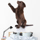 Puppy Gives Paw Wall Decal
