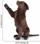 Puppy Gives Paw Wall Decal