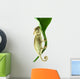 Chameleon on flower. Wall Decal