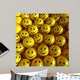Yellow Happy Smilies Wall Decal