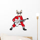 Weihnachts Rentier Rocker Wall Decal