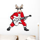 Weihnachts Rentier Rocker Wall Decal