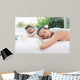 Couple Lying Massage Table Wall Decal