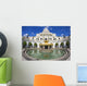 Fisheye Photo Capitol Building Wall Decal