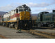 Diesel Train In The Rail-Yard Wall Decal