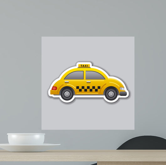Taxi Sticker Wall Decal