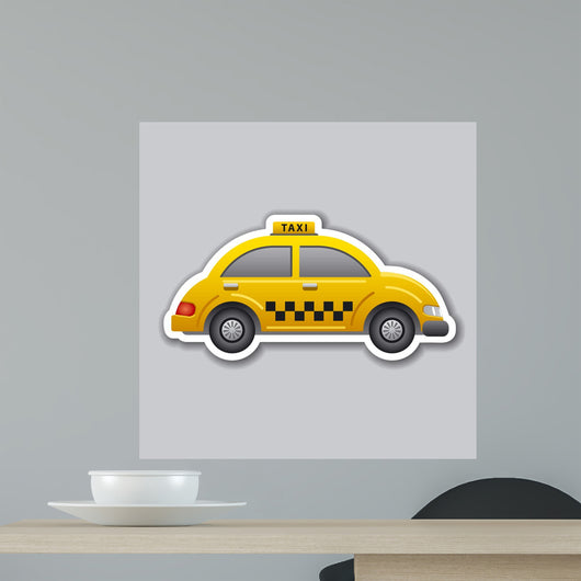 Taxi Sticker Wall Decal