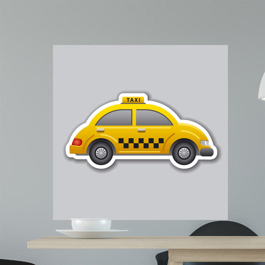 Taxi Sticker Wall Decal