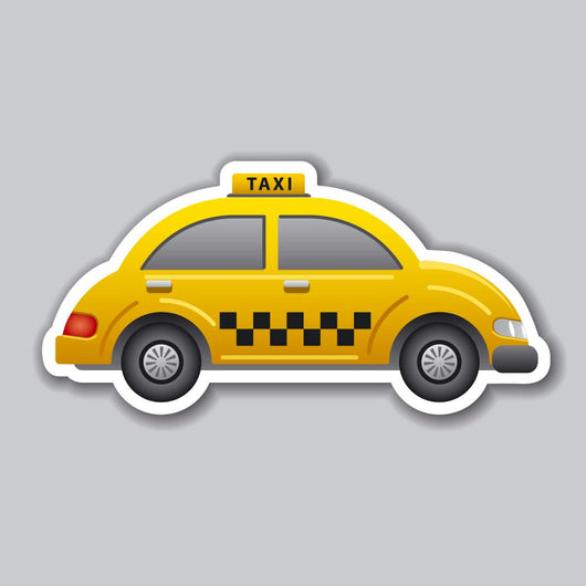 Taxi Sticker Wall Decal