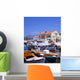 The harbour at Fiskardo on the greek island of Kefalonia Wall Mural