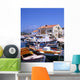 The harbour at Fiskardo on the greek island of Kefalonia Wall Mural