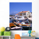 The harbour at Fiskardo on the greek island of Kefalonia Wall Mural