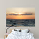 Rough Sea and Sunset Wall Decal