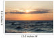 Rough Sea and Sunset Wall Decal